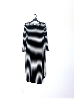 Chico’s Striped Maxi Dress